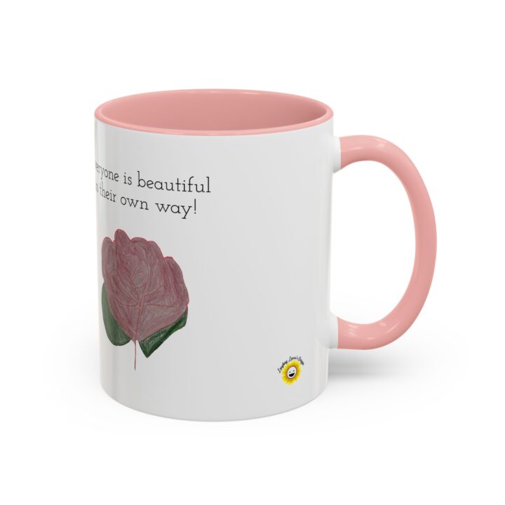Everyone is beautiful - Accent Mug - Image 3
