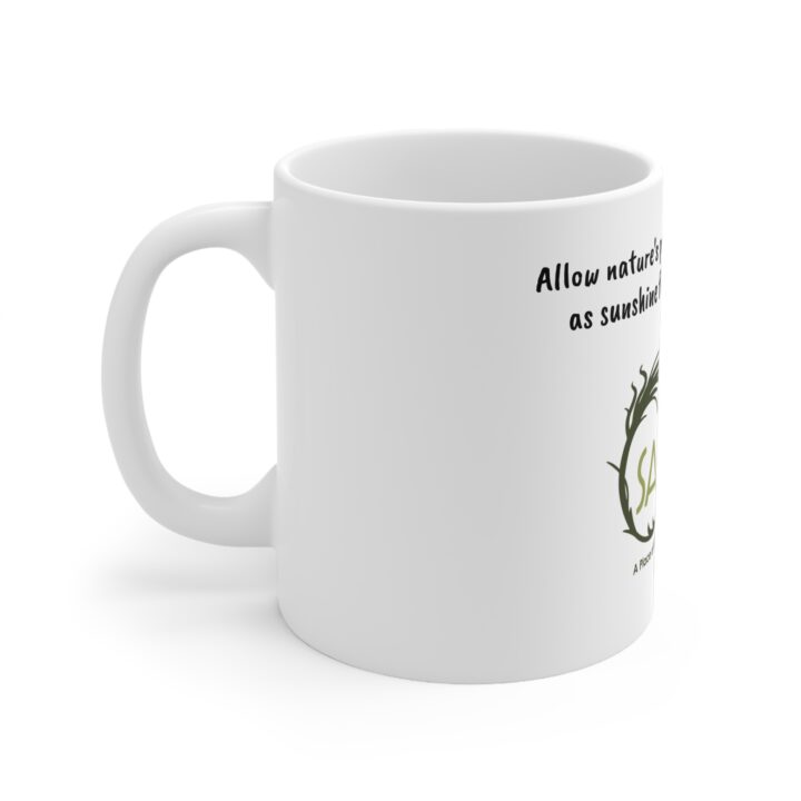 Sangha Education Center - Flow of Nature - Mug 11oz - Image 2