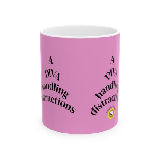 ADHD - A DIVA Handling Distractions (Ceramic Mug)