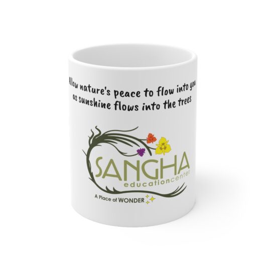 Sangha Education Center - Flow of Nature - Mug 11oz