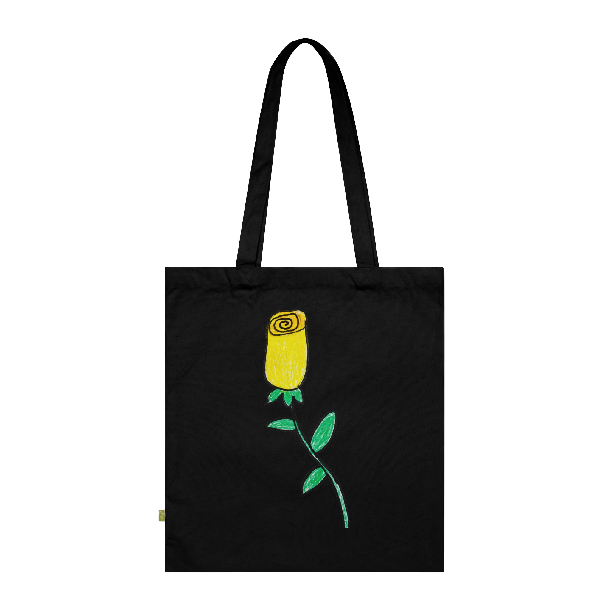 Why fit in when you were born to stand out - Organic Cotton Tote Bag